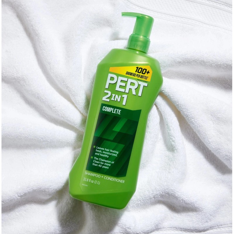 Pert 2-in-1 Complete Clean Shampoo & Conditioner, for All Hair