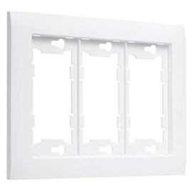 TayMac A3000W Allure Nonmetallic Wallplate Frame with Gang, White
