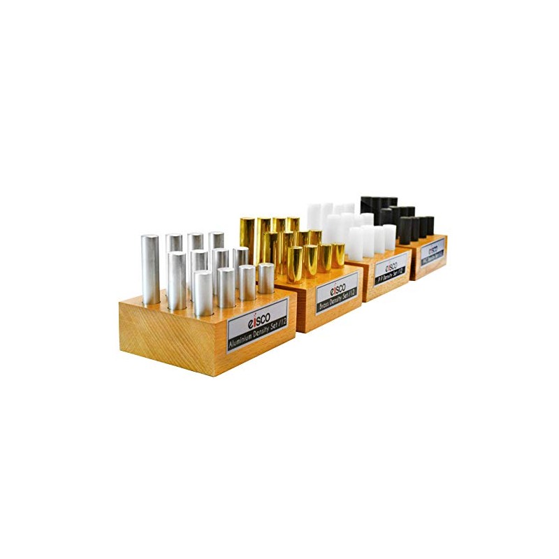 EISCO 48pc Cylindrical Bars Density Super Set - Includes 4
