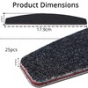 Nail Files, 25Pcs Professional Nail Files 100/180 Grit Nails File