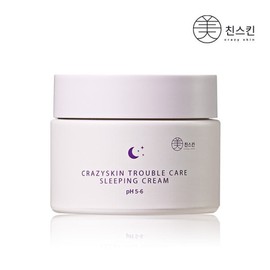 Crazy Skin 미친스킨 트러블 수면크림 업그레이드 50g  P-CSTCUP01WS Crazy Skin Trouble Sleep Cream Upgrade 50g P-CSTCUP01WS