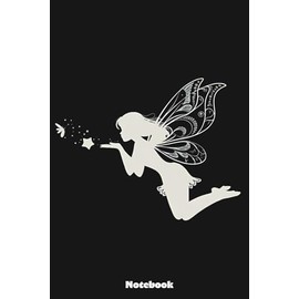 Fairy Mythical Motif Fantasy Illustration Fairy Notebook: Notes cornell, (6 x 9 inches) Large, 120 Pages