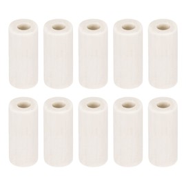 Rebower Ceramic Pipe Wiring Insulated Ceramic Hoses [for Cable Bundles Heat Protection] - 2 mm Diameter/30 Pieces