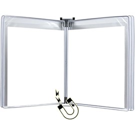 Carpeta de documentos, Carpeta,Carpeta de comparti Carpeta de pared con pantalla A4, A4 [8,26 pulgadas  11,69 pulgadas] 10 bolsillos, adjunta a un... 