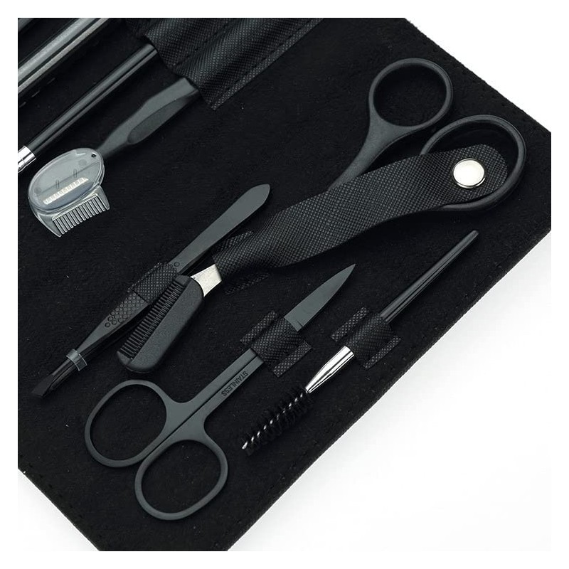 Trust Contact Eyebrow Set, Eyebrow Cut, Scissors, Eyebrow Care, Storage,