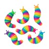 Mini Rainbow Fidget Slugs, 12 Pieces