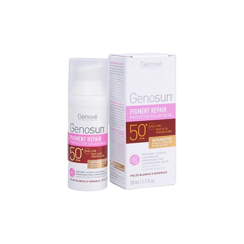 Genosun Pigment Repair Protector Solar Facial Fps 50+ 50ml