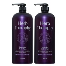 Fruitland 과일나라 허브테라피 라벤더 바디워시 1500ml x 2개 Fruit Nation Herb Therapy Lavender Body Wash 1500ml x 2