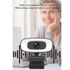 Computer Camera Driverless 3840x2160P USB 2.0 with Fill Light Microphone