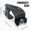Hoypeyfiy 2Pcs Sliding Door Roller Assembly with Rail Stoppers 72561-SHJ-A21