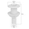Thru Hull Fitting 3/4in Plastic Marine Thru Hull Exhaust Fittings