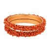 Efulgenz Beaded Bracelet Bangle Set Indian Wedding Party Bridal Bangle