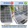 Ylinge Pack of 50 Solar Panel Water Drain Clips Solar