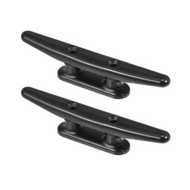 X AUTOHAUX 2pcs 152mm 6'' Boat Cleat Rope Cleat Boat Dock Cleats Universal for Kayak Boat Marine Boat Ship