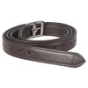 Equinate Superior Leather Stirrup Leathers with Stainless Steel Buckles Brown