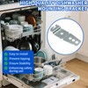 MCSDFN 4 Pack 8269145 Dishwasher Mounting Brackets with Screws, Undercounter