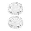 sourcing map 2PCS Guitar Top Hat Bell Knobs, Volume Tone