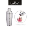 BarCraft Luxury Stainless Steel Cocktail Shaker, 700 ml (1.25 pts)