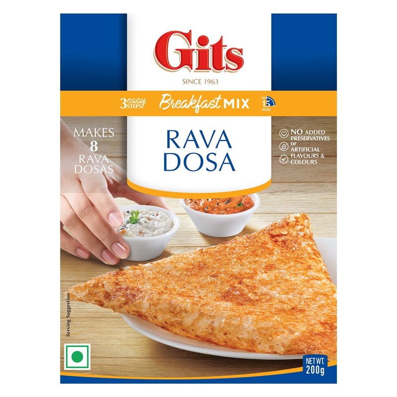 Gits Rava Dosai Mix, 7 Ounce
