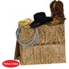 Beistle 3-D Western Centerpiece, 9.5" Tall - Desert-Themed Table Decoration,