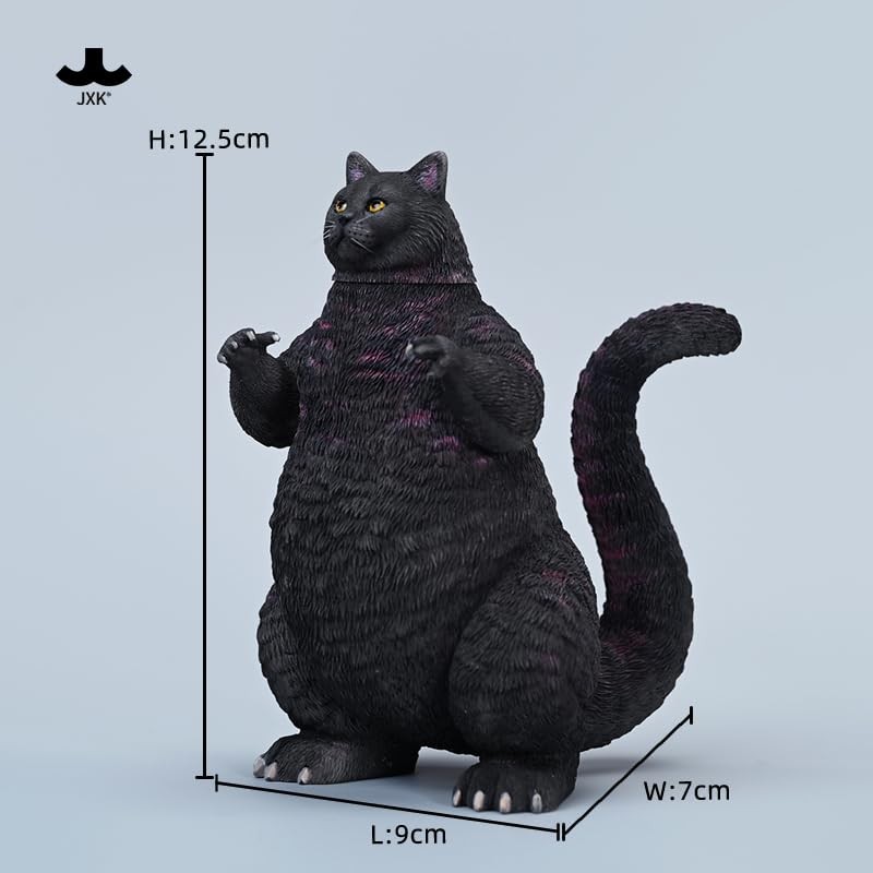 MMOS X JXK Catzilla Statue for Home Decor, Meowzilla Statue