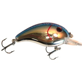 Livingston 072010203 Señuelo de Pesca DM Jr Blue Back Chrome Shad