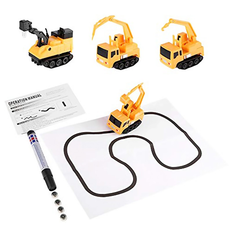 Plastic Pen Inductive Automatic Car Cognize Road Follow Line You