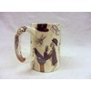 Steampunk Mini Cream Jug Pitcher by Heron Cross Pottery