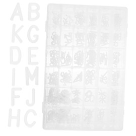 Operitacx 1 Satz Buchstaben für Filztafel Wiederverwendbare Buchstaben für Nachrichtentafeln Zubehör für Heimdekoration Bürokommunikation und Veranstaltungen