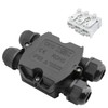 Waterproof IP68 Electrical 4 Way Junction Box Cable Wire Connection