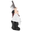 Chef Sculpture Raise Your Hands Welcome Resin France Cook Ornaments