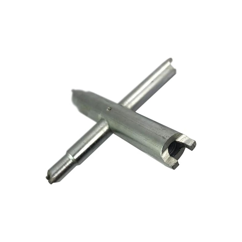 Harts Clock Chrome Dial Wrench Spanner for Centre Collet Nut