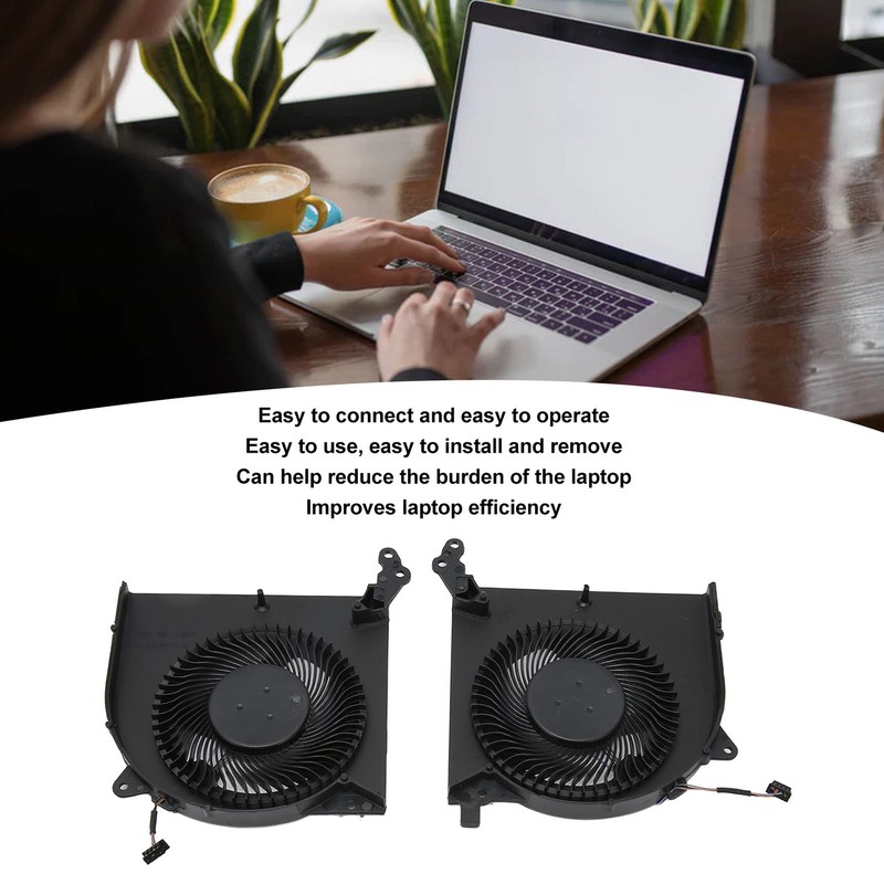 Laptop CPU GPU Cooling Fan Replacement for Legion 5 15IMH05H