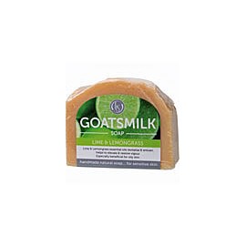 Harmony Soapworks Lime and Lemongrass Goats Milk Soap 140g