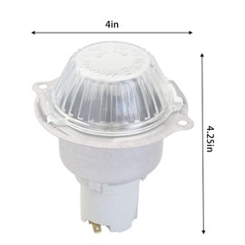 WB08T10002 Oven Lamp Holder Oven Light Bulb Compatible for GE Kenmore Ovens Wall Oven Light Replace 769452, AH230438, EA230438