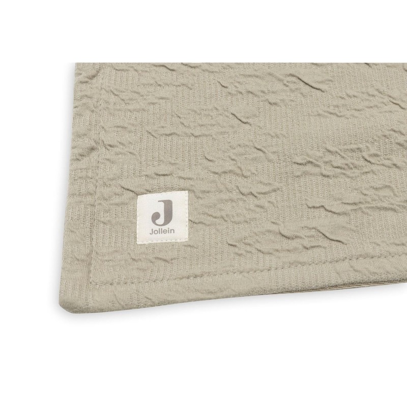 Jollein Babydecke Kuscheldecke 75x100 cm Soft Waves Olive Green |