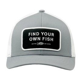 AFTCO Saying Trucker Hat (US, Alpha, One Size, Steel)