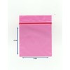 Grip Seal Polythene Zip Lock Bags, 50mm x 50mm, Clear,