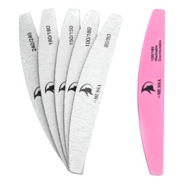 Set De 6 Limas De Granajes 80/100/150/180/240/sponge 100/180