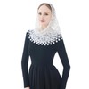 Wgior Triangle Catholic Church Veils Floral Lace Scarf Mass Mantilla