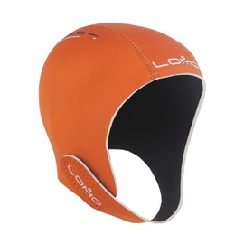 Lomo Neoprene Swimming Cap - Orange (Medium)