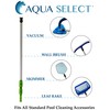 Aqua Select 6-18 Foot Telescoping Pool Vacuum Pole | Heavy