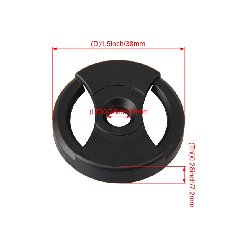 Mxfans 7 Inch Vinyl Record Centre-Hole Adapter Turntable Phonograph 45RPM
