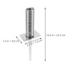 3pcs Spring Ground Nail Football Flagpole Holder Soccer