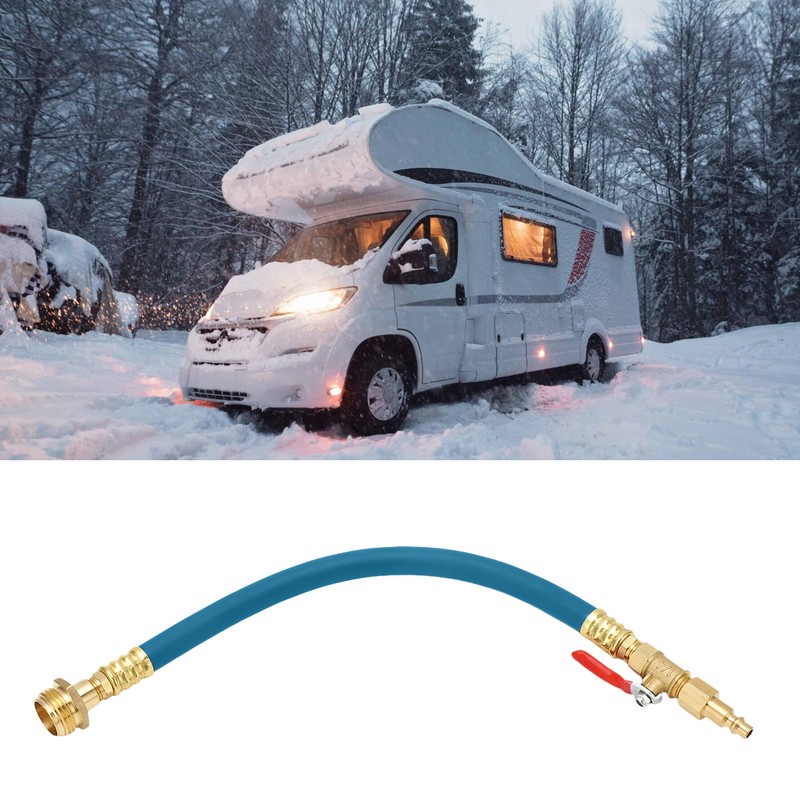 RV Winterizing Kit with Quick Connect Plug and Shut Off