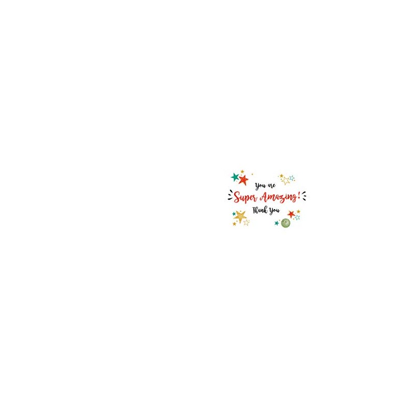 Piccadilly Greetings Modern Occasion Card Thank You - 8 x