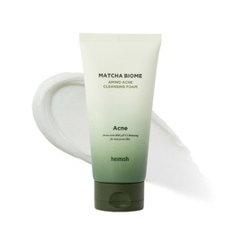Heimish Matcha Biome Amino Acne Cleansing Foam, 150g, 1 pack / 헤이미쉬 말차 바이옴 아미노 아크네 클렌징 폼, 150g, 1개