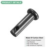 M METERXITY 20-Pack Single Hole Clevis Pins, M5x16mm Carbon Steel