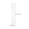 2pcs Dough Thickness Rulers Dough Thickness Guides Pastry Rolling Pin