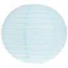 Weddingstar 9108-29 Round Paper Lantern, 12", Aqua Blue
